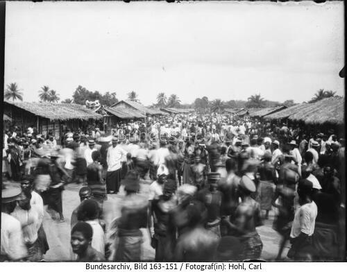Kamerun, Duala, Neujahrsfeier