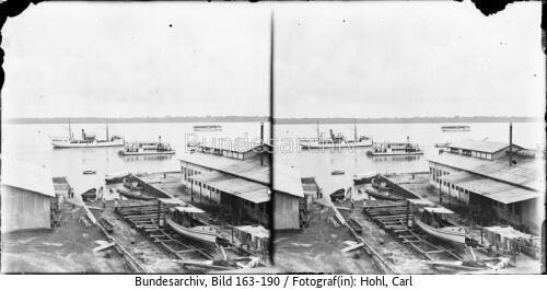 Kamerun, Duala, Schiffsreparaturwerkstatt