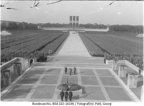 Nürnberg, Reichsparteitag, SA- und SS-Appell