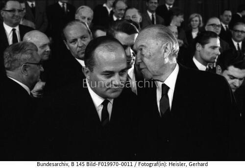 Düsseldorf, CDU-Bundesparteitag, Barzel, Adenauer