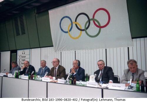 Berlin, NOK-Pressekonferenz