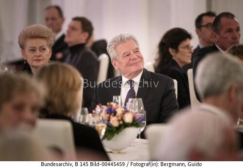 Abendessen zu Ehren von Bundespräsident a.D. Joachim Gauck 2020