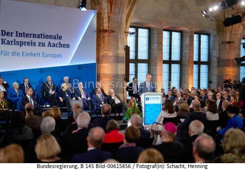 Verleihung des Internationalen Karlspreises zu Aachen 2026