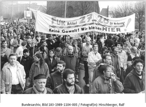Berlin, Demonstration
