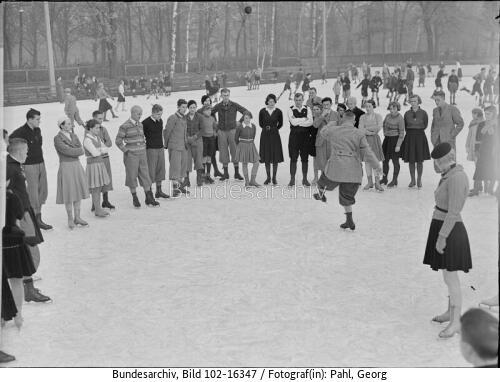 Berlin, Eislauftraining, Artur Vieregg