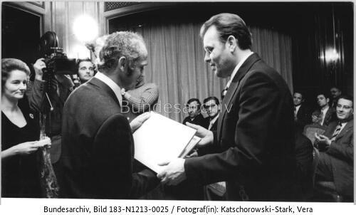 Berlin, Lessing-Preis an Rudi Strahl