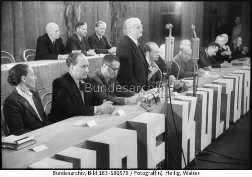 Berlin, Kulturbund-Kundgebung