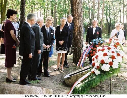 Oranienburg, Besuch Präsident Václav Havel