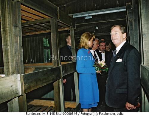 Oranienburg, Besuch Präsident Václav Havel