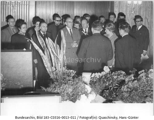Berlin-Mitte, 70. Geburtstag Otto Grotewohl