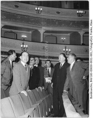 Berlin-Mitte, Komische Oper, Schlüsselübergabe