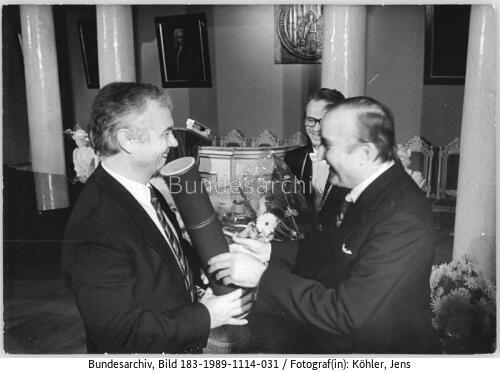 Greifswald, Manfred Stolpe, Hans-Jürgen Zobel