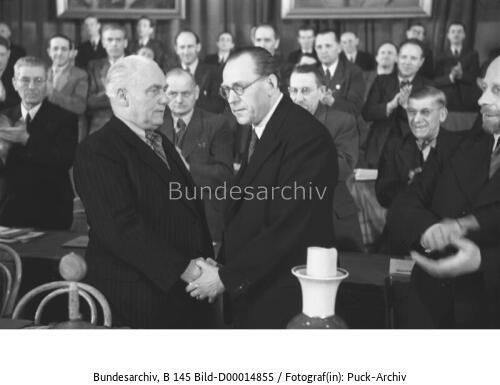 Berlin, SED-Gründung, Pieck, Grotewohl
