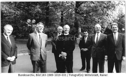 Berlin, Treffen Krenz mit ev. Kirchenleitungen