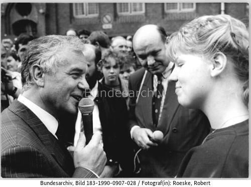 Nauen, Walter Momper, Manfred Stolpe