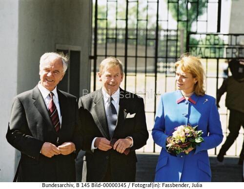 Oranienburg, Besuch Präsident Václav Havel