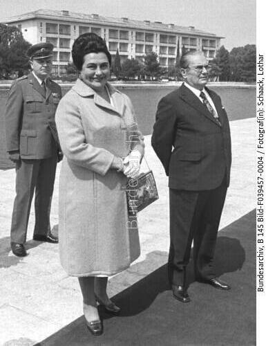 Jugoslawien, Ehepaar Tito