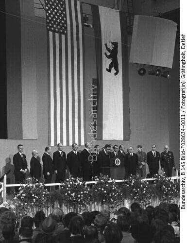 Berlin, Siemens-Werke, Besuch US-Präsident Nixon