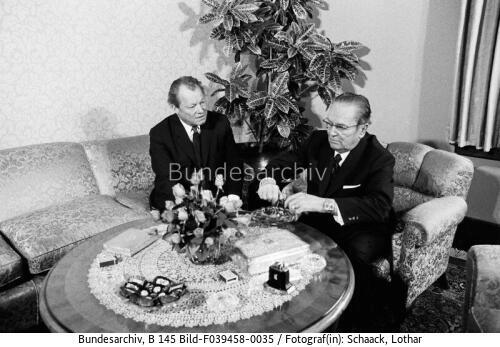 Jugoslawien, Bela Vila, BK Brandt, Jugoslawiens Staatspräsident Tito
