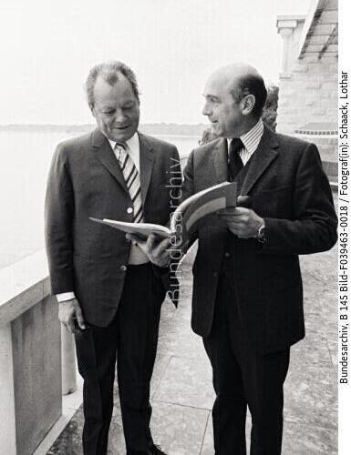 Jugoslawien, Insel Brioni, BK Brandt, Sts v. Wechmar