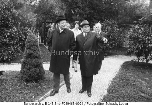 Jugoslawien, BK Brandt, Jugoslawiens Staatspräsident Tito