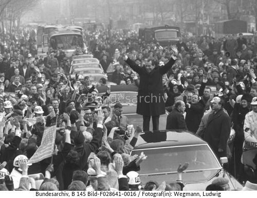 Berlin, US-Präsident Nixon
