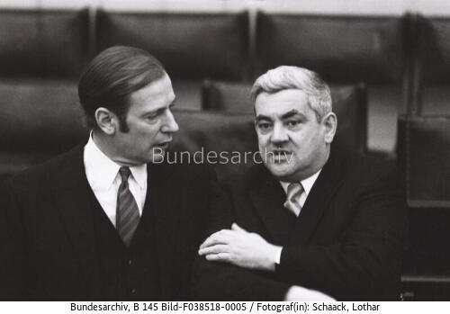 Bonn, Bundestagssitzung, BM v. Dohnanyi, BM Ehmke