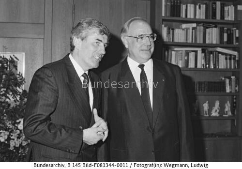Bonn, BK Kohl, Niederländischer Ministerpräsident Lubbers