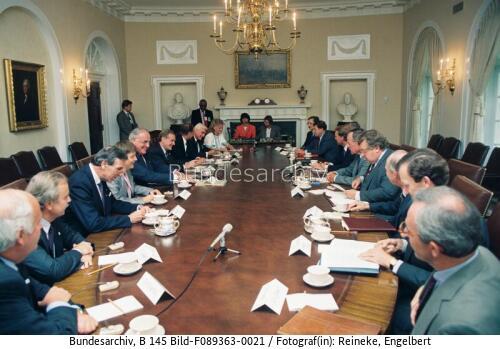 Washington D.C., Weißes Haus, Delegationsgespräch
