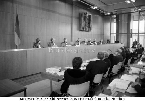 Karlsruhe, Bundesverfassungsgericht, Verhandlungen Bodenreform