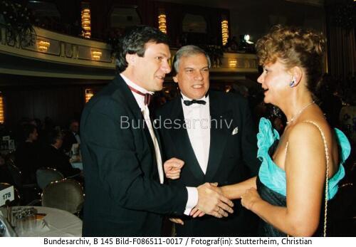 Bonn, Bundespresseball, Hessischer Minister Gerhardt, StM Schäfer