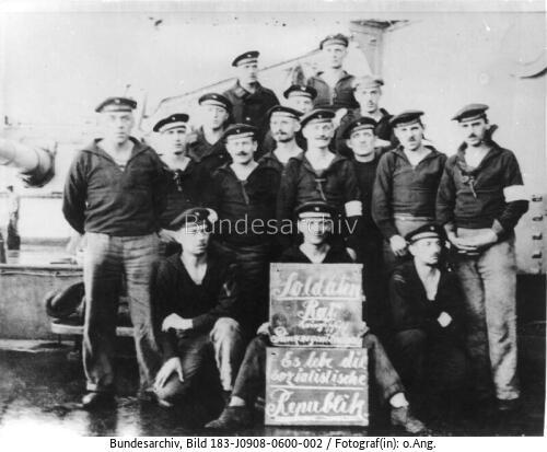 Kiel, Novemberrevolution, Matrosenaufstand