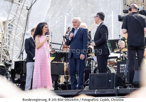 Bundespräsident Frank-Walter Steinmeier beim SWR-Sommerfestival 2026