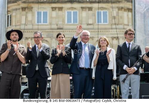 Bundespräsident Frank-Walter Steinmeier beim SWR-Sommerfestival 2026