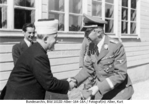 Großmufti Amin al Husseini, Heinrich Himmler