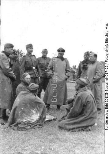 Russland, Waffen-SS-Soldaten, Kriegsgefangene