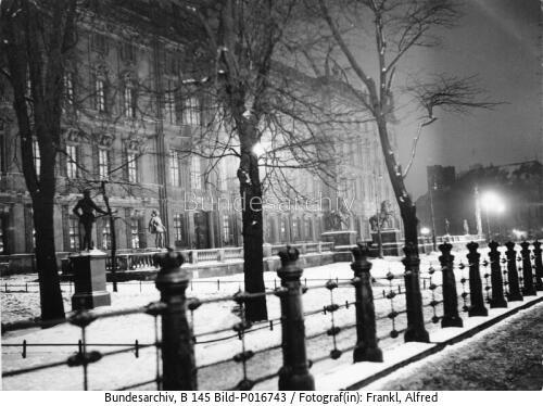 Berlin, Schloss bei Nacht