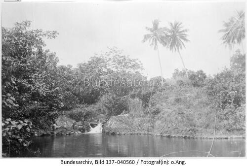 Südsee, Ponape, Badender