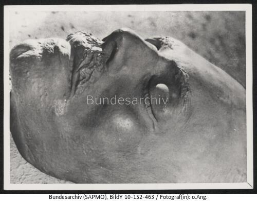 Karl Liebknecht, Totenmaske