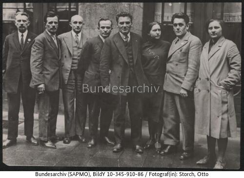 Berlin, Margarete Buber-Neumann, Delegierte IAH-Kongress