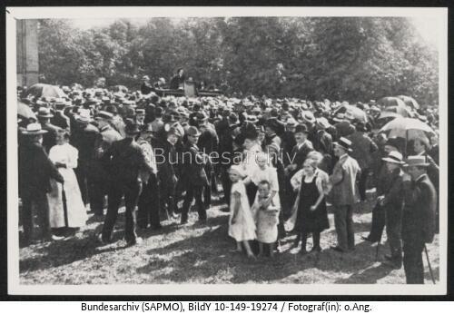 Göppingen, Karl Liebknecht bei Rede