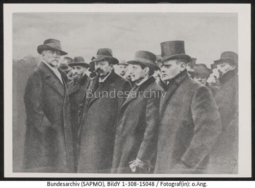 Berlin, Trauerfeier, Scheidemann, Ebert