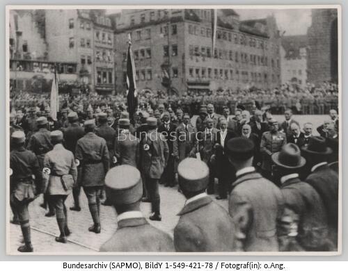 Nürnberg, Deutscher Tag, Adolf Hitler u. Julius Streicher
