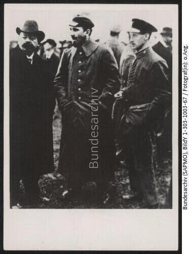 Friedrich Ebert, Brutus Molkenbuhr, Charles Gelberg