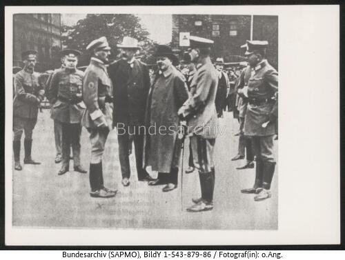 Friedrich Ebert, Gustav Noske, Franz Ritter von Epp