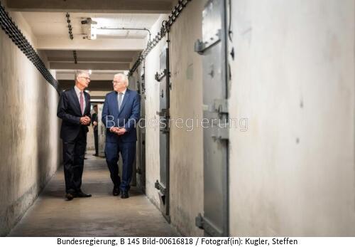 Bundespräsident Frank-Walter Steinmeier in der Gedenkstätte Berlin-Hohenschönhausen 2026