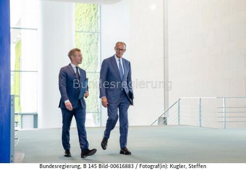Ungarischer Ministerpräsident Peter Magyar in Berlin  / Antrittsbesuch 2026