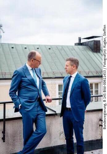 Bundeskanzler Friedrich Merz und Peter Magyar 2026