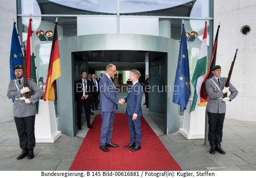 Ungarischer Ministerpräsident Peter Magyar in Berlin  / Antrittsbesuch 2026