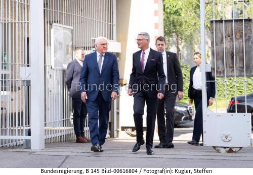 Bundespräsident Frank-Walter Steinmeier in der Gedenkstätte Berlin-Hohenschönhausen 2026